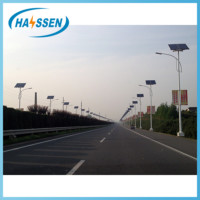 solar street lighting poles